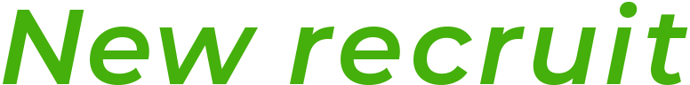 Newr ecruit